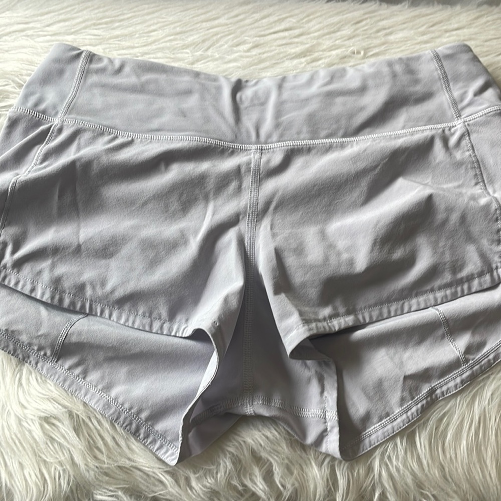 light blue lululemon shorts
